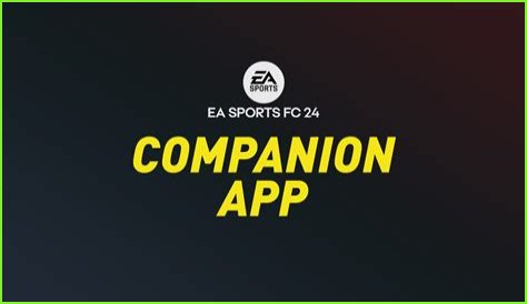 EA Sports FC - Companion App Release Date