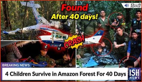 How 4 Kids Survived 40 Days in the Amazon Jungle After a Plane Crash